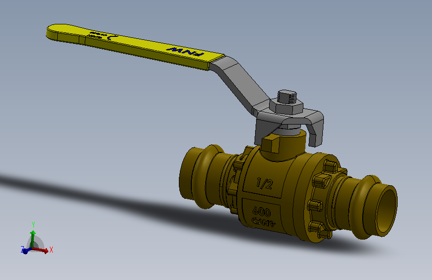 二片式内螺纹球阀FNW-FNW430D