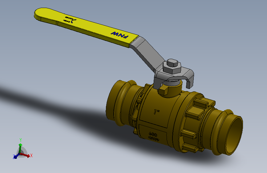 二片式内螺纹球阀FNW-FNW430G