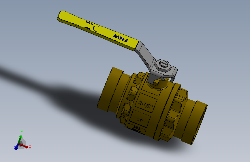 二片式内螺纹球阀FNW-FNW430XLCL