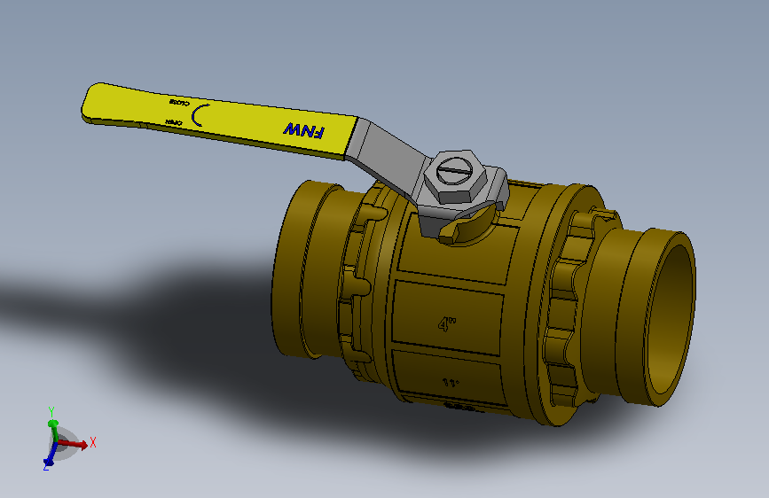 二片式内螺纹球阀FNW-FNW430XLCP