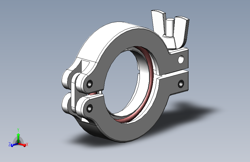 KF40快卸法兰卡箍