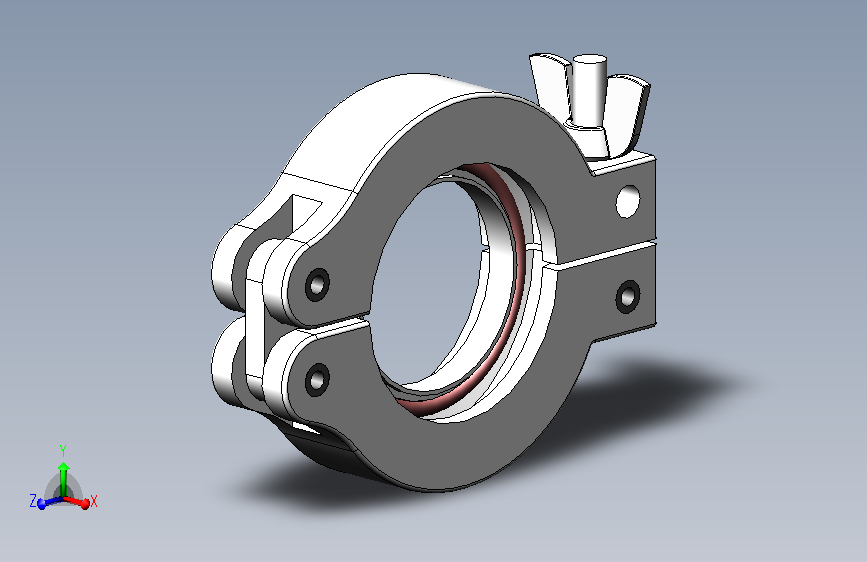 KF50快卸法兰卡箍