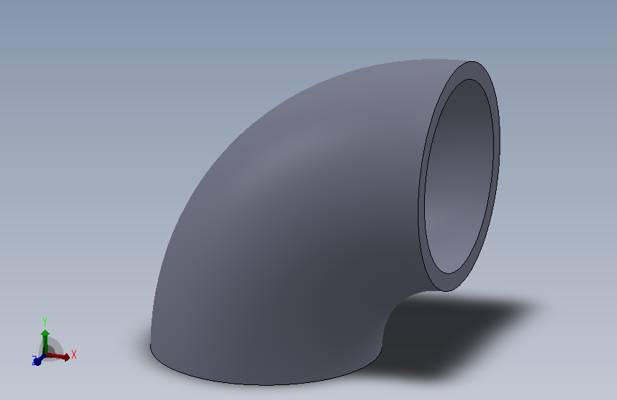 90°R=1DN40无缝弯头