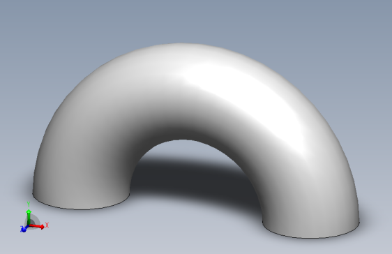 180°R=1.5DN32无缝弯头