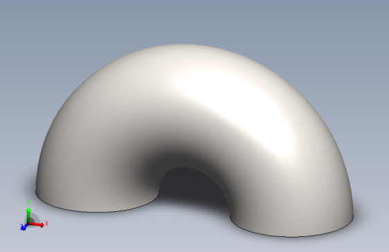 180°R=1DN32无缝弯头