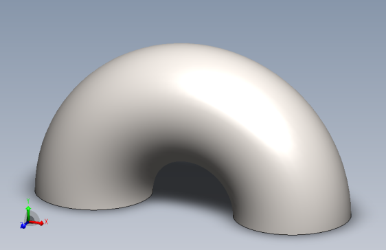 180°R=1DN50无缝弯头