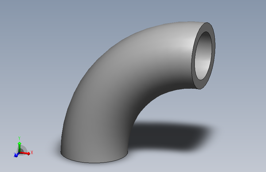 90°无缝冲压弯头φ22