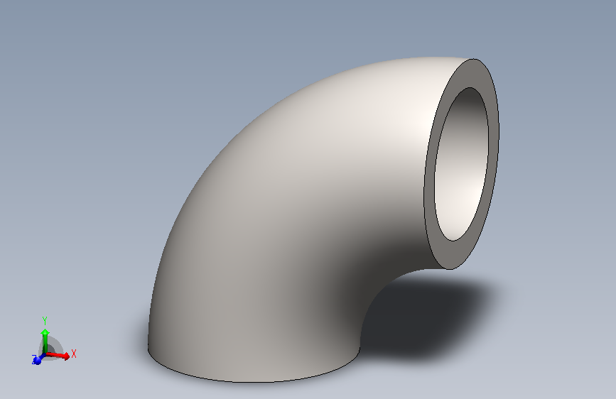 90°R=1.5无缝弯头DN15