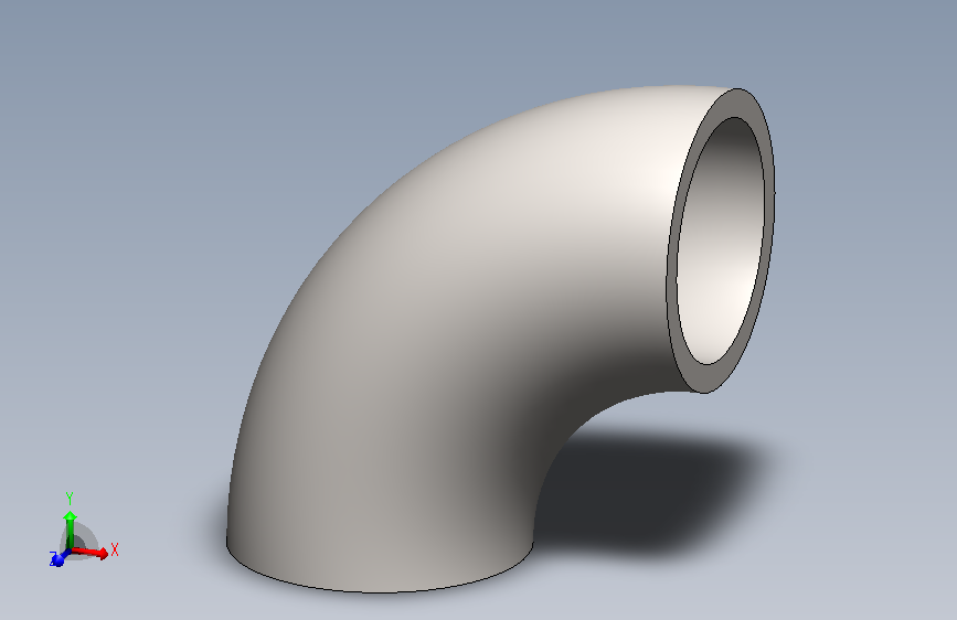 90°R=1.5DN25无缝弯头