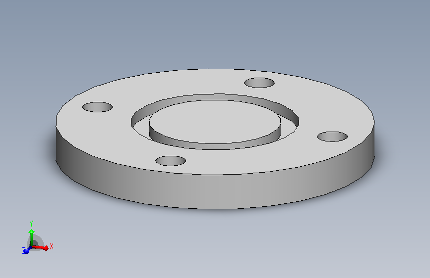 TB13-3真空法兰盲板DN25
