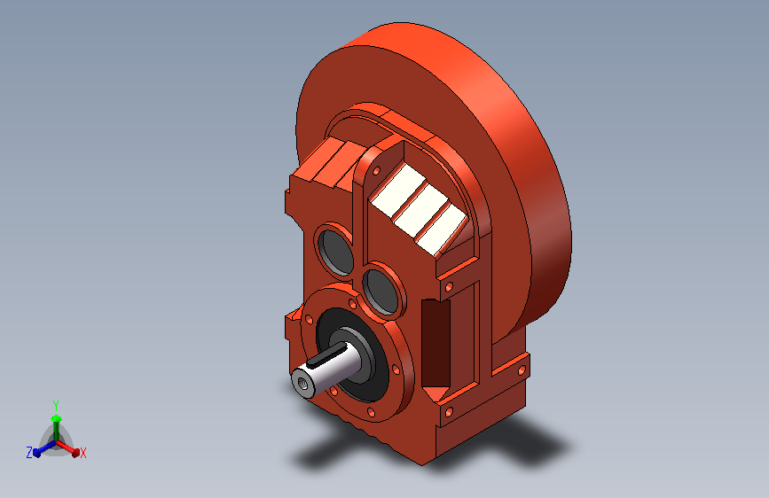 F平行轴-斜齿轮减速机[F77]