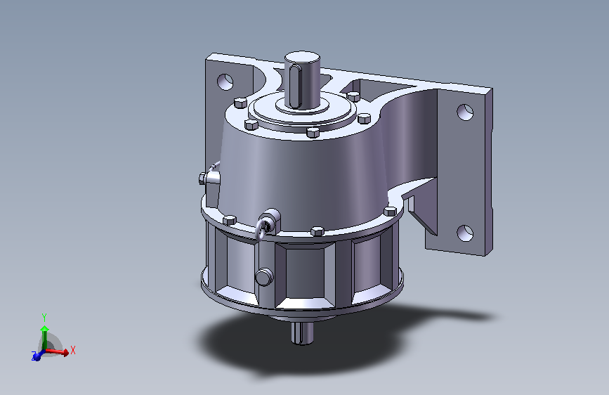 减速机单级卧式摆线针轮减速机[X2]
