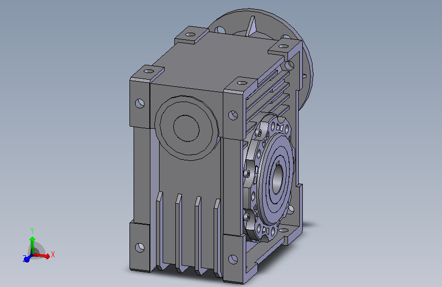 减速机NMRV063-25H8-71B14.sldasm