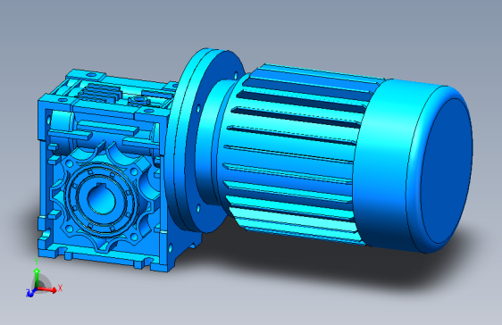 RV系列铝合金蜗轮蜗杆减速机Ro50-20-Y-0.25-B71-90°