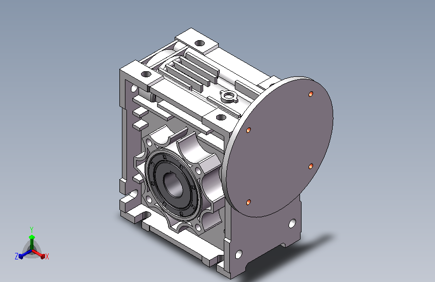 RV系列铝合金蜗轮蜗杆减速机[RV90-90]