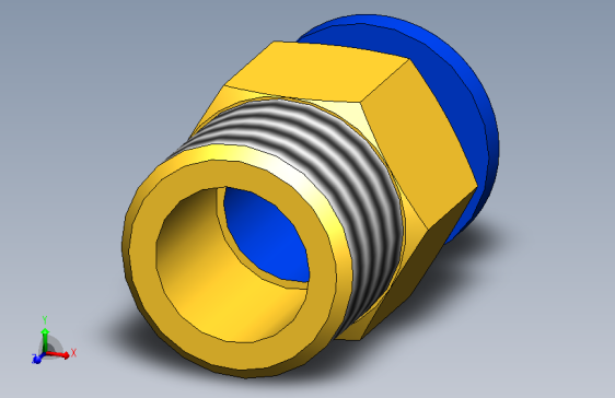 气动快速接头φ10～3-8