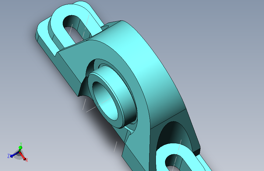 合页（铰链）User Library-124132 Bearing 1_00 Pillow Block_