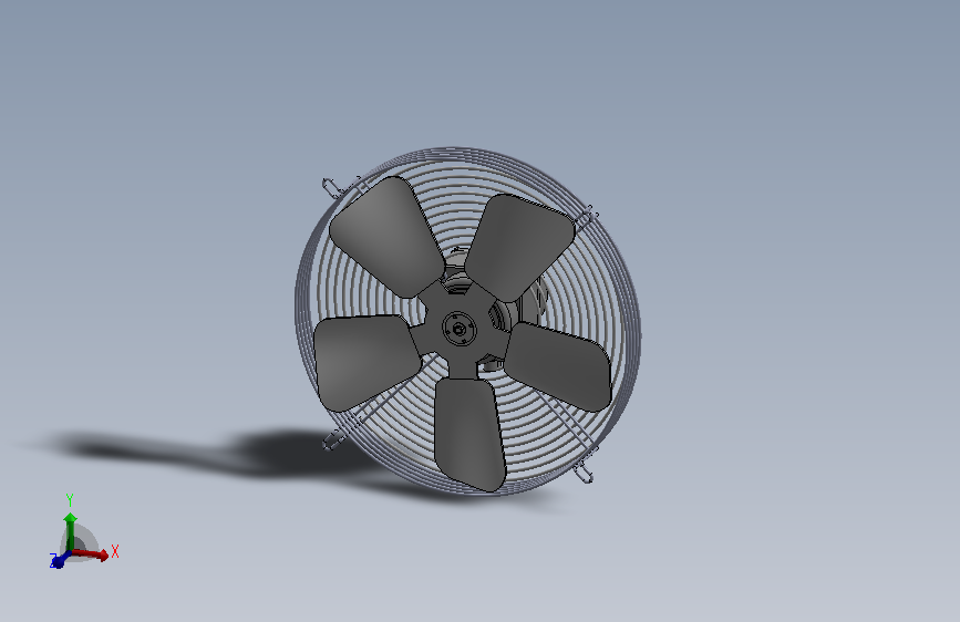 风扇User Library-Motor25W+reja+pala_300mm