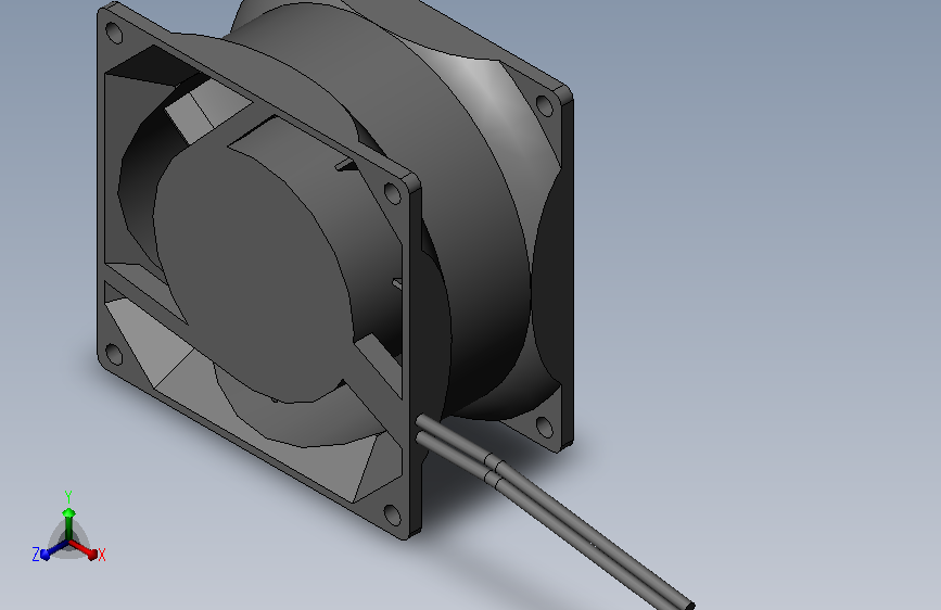 风扇User Library-80mm cooling fan_