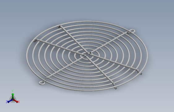 风扇罩User Library-FINGER GUARD FOR 150mm FAN