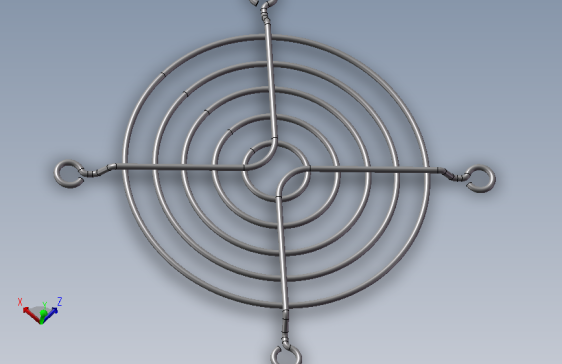 风扇罩User Library-grille ventilateur - 544-1529_