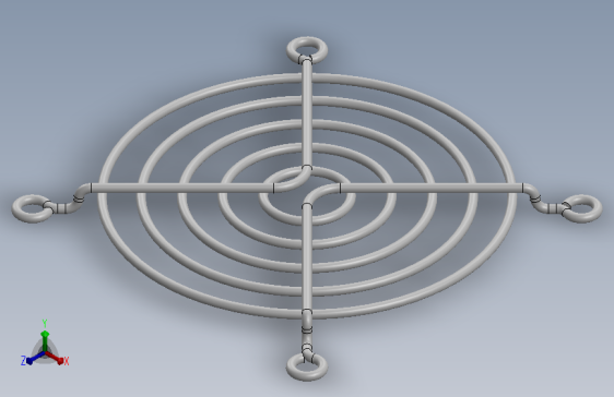 风扇罩User Library-FINGER GUARD FOR 80mm FAN