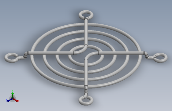 风扇罩User Library-FINGER GUARD FOR 60mm FAN