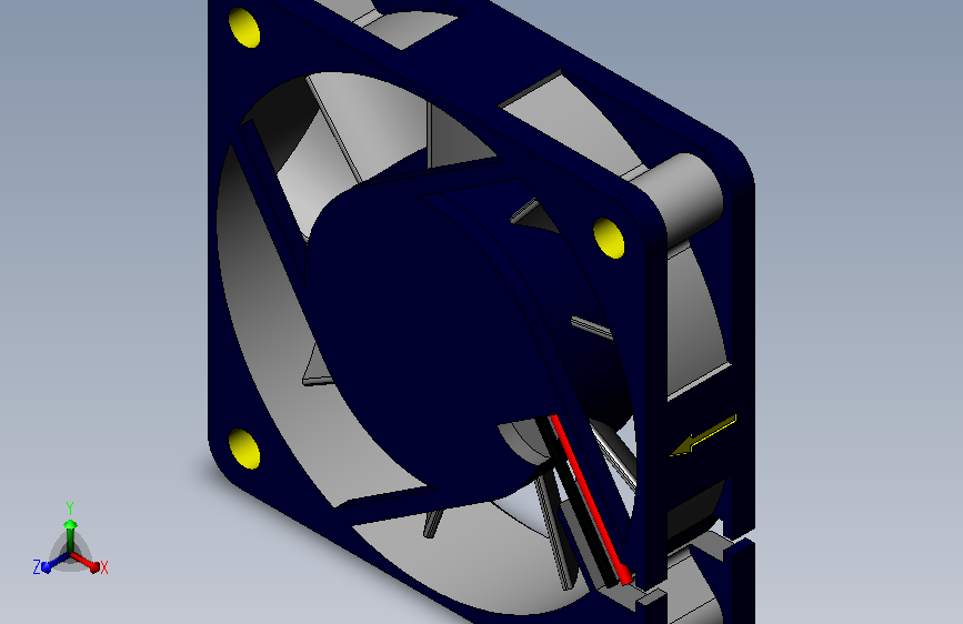 风扇User Library-fan 60mm x 15mm hf_
