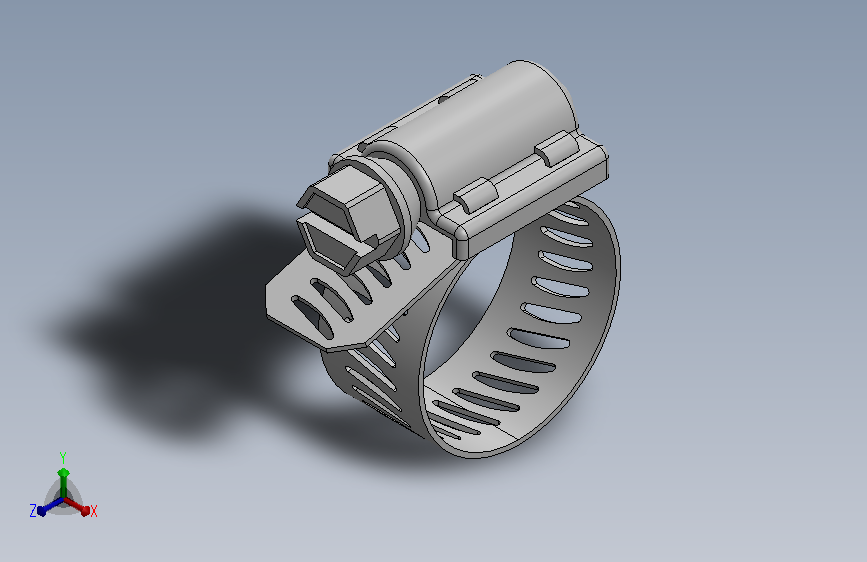 喉箍User Library-Hose Clamp, 1-2__ x 1__