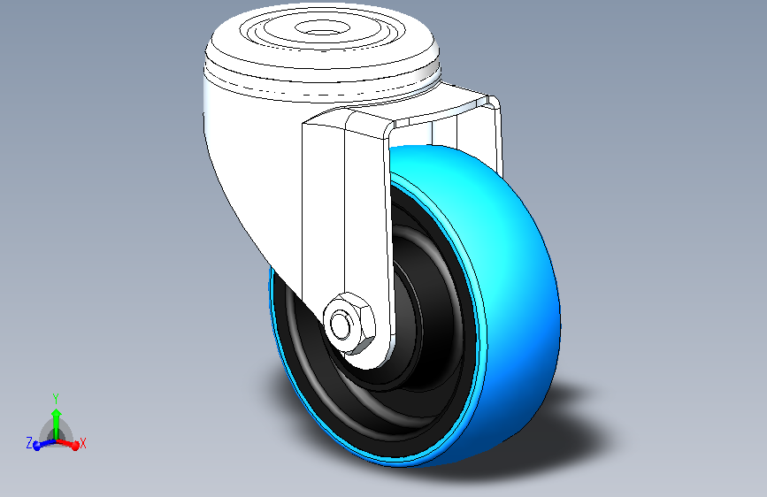 工业脚轮Wheel-5810000433DS-Swede-Wheel