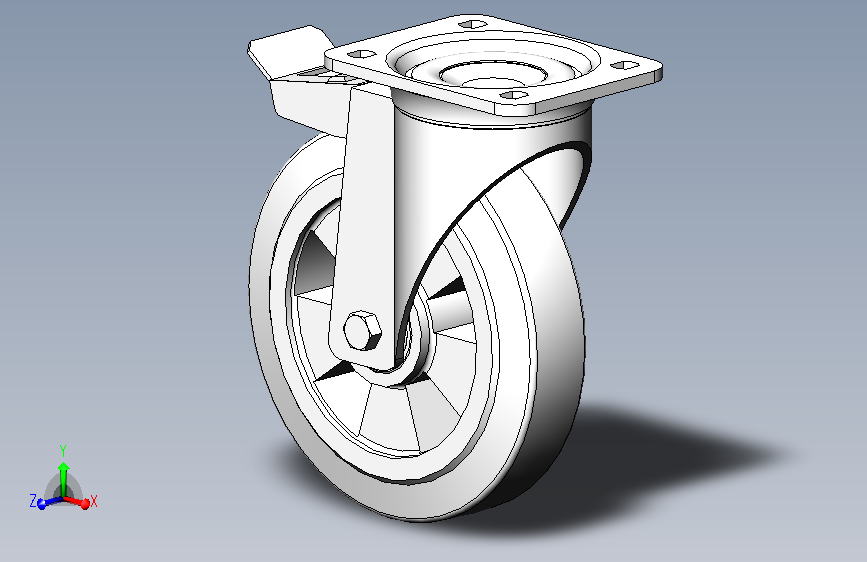 脚轮TENTE4687iep200p63
