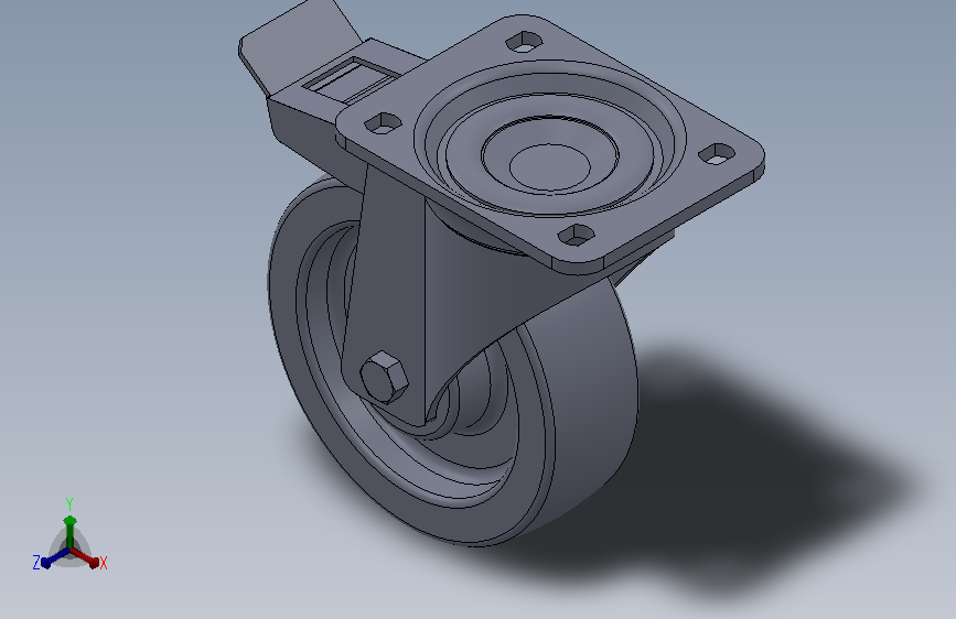 脚轮TENTE4687too160p63