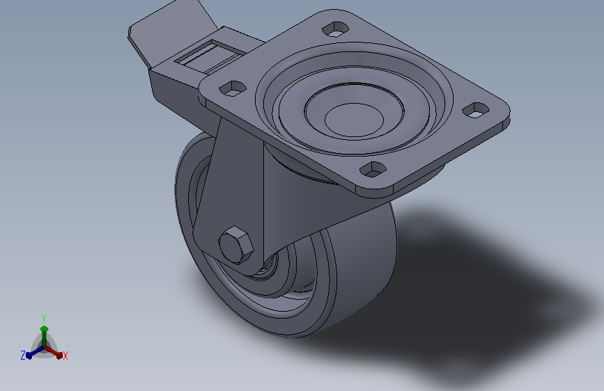 脚轮TENTE4687top125p63