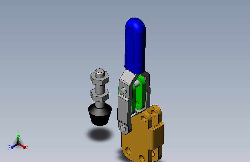 连杆拉扣SW3dPS-70335