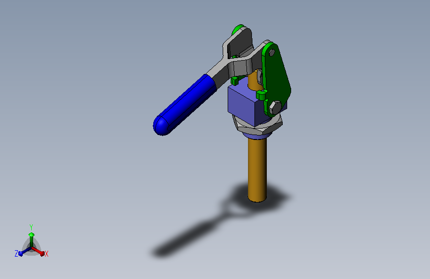 连杆拉扣SW3dPS-70140