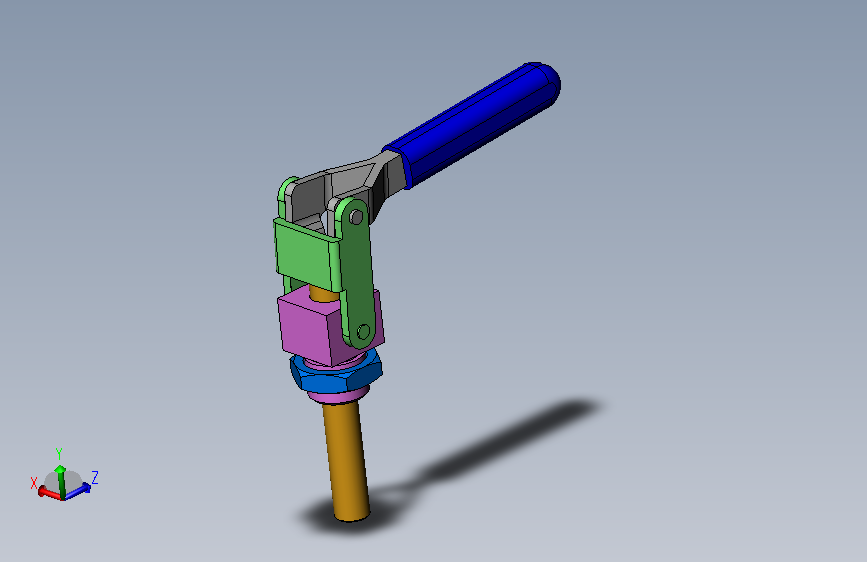 连杆拉扣SW3dPS-70120
