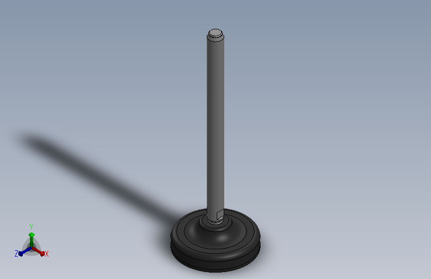 水平足Wiberger-MN36 G 85-M20X200