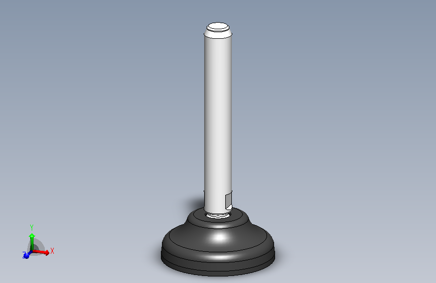 水平足Wiberger-MN36 G 65-M16X100_SOLIDWORKS 2018_模型图纸下载 – 懒石网