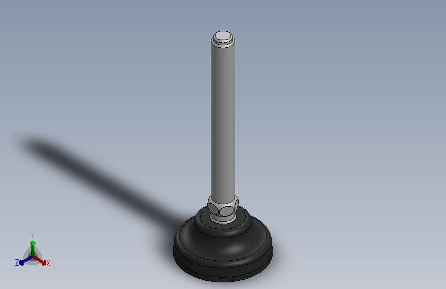 水平足Wiberger-MN36 G 50-M12X100