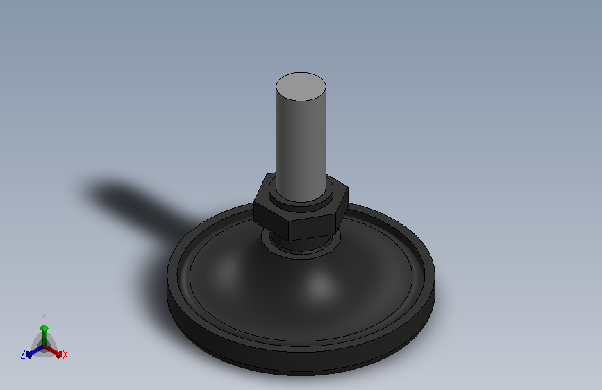 水平足Wiberger-WN347 G 50-M10x25