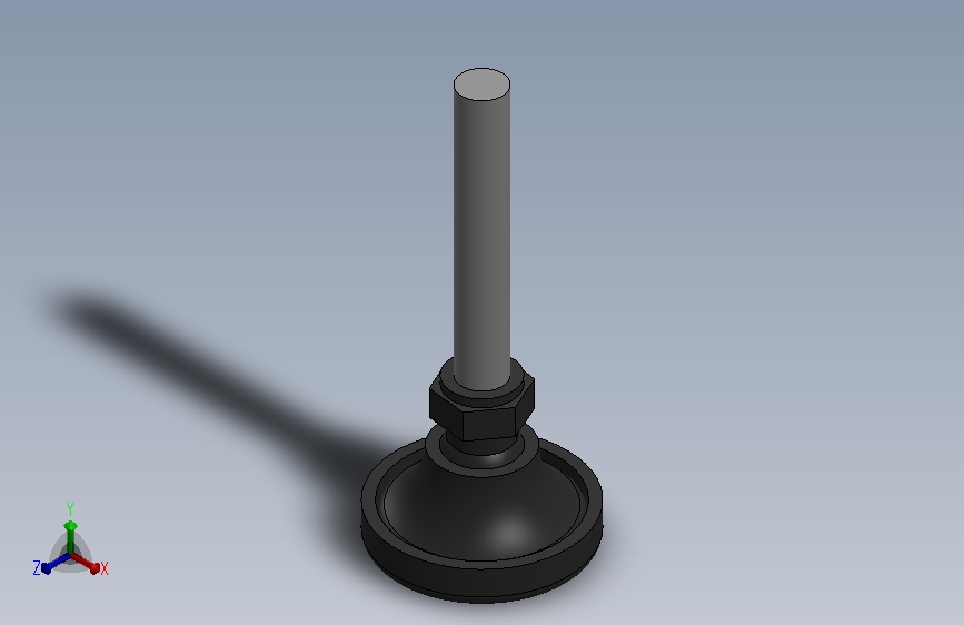 水平足Wiberger-WN347 G 30-M8x50