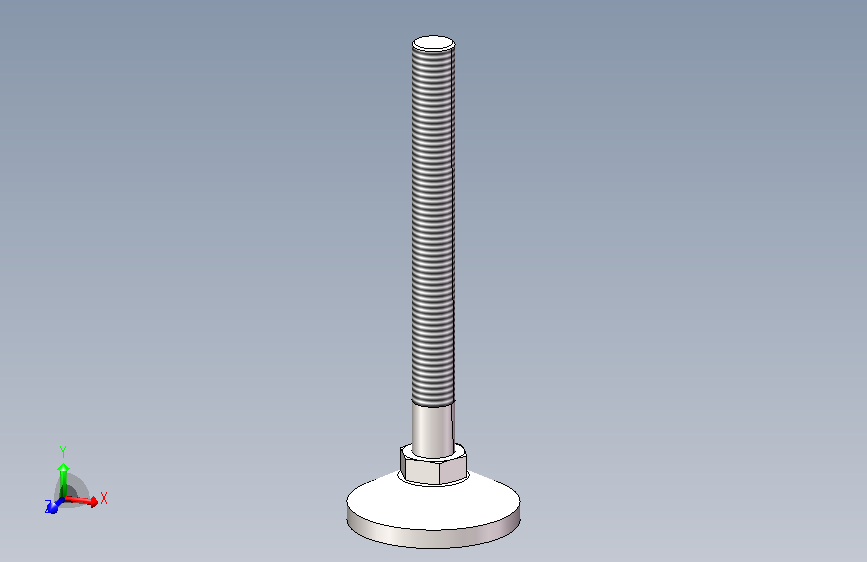 可调杯脚M20×200
