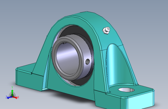 轴承座User Library-pillow block bearing-1