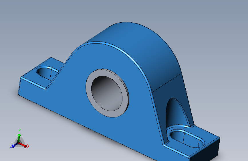 轴承座User Library-plummer block bearing_