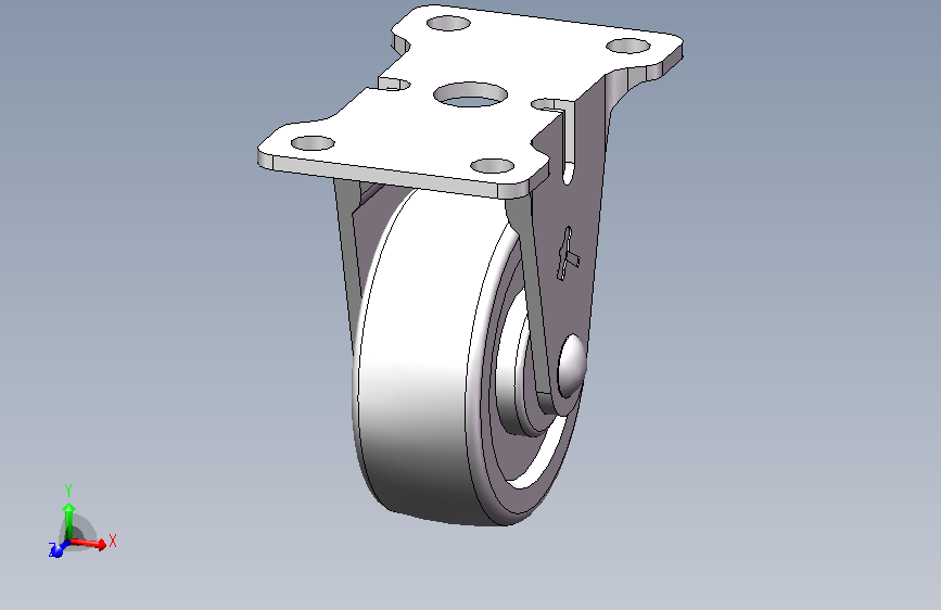 直向脚轮PARTserver50500923