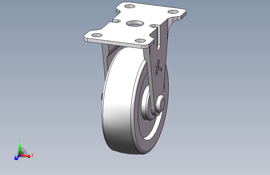 直向脚轮PARTserver50500925