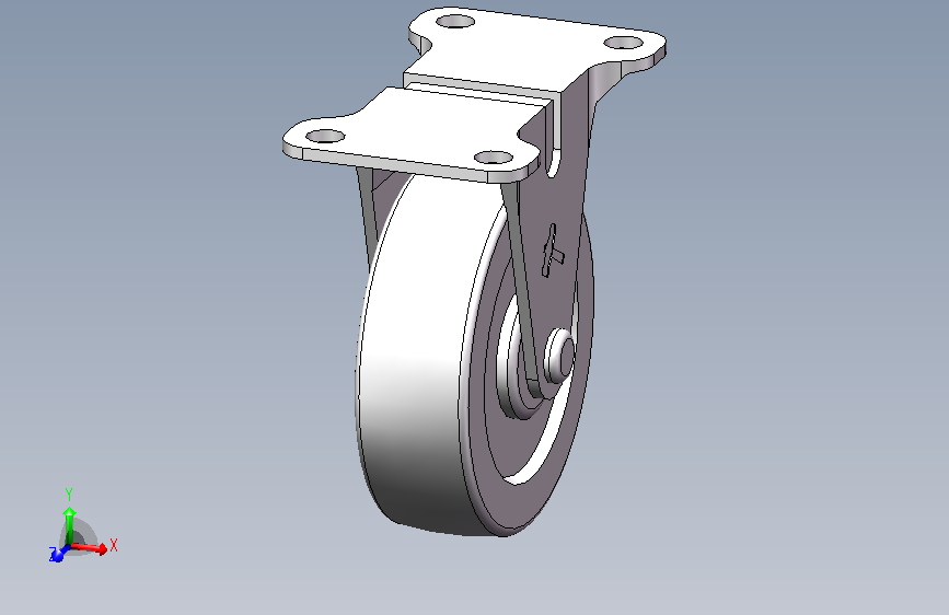 直向脚轮PARTserver50500933