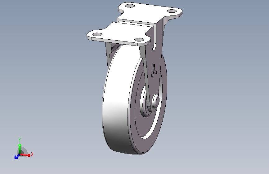 直向脚轮PARTserver50500935