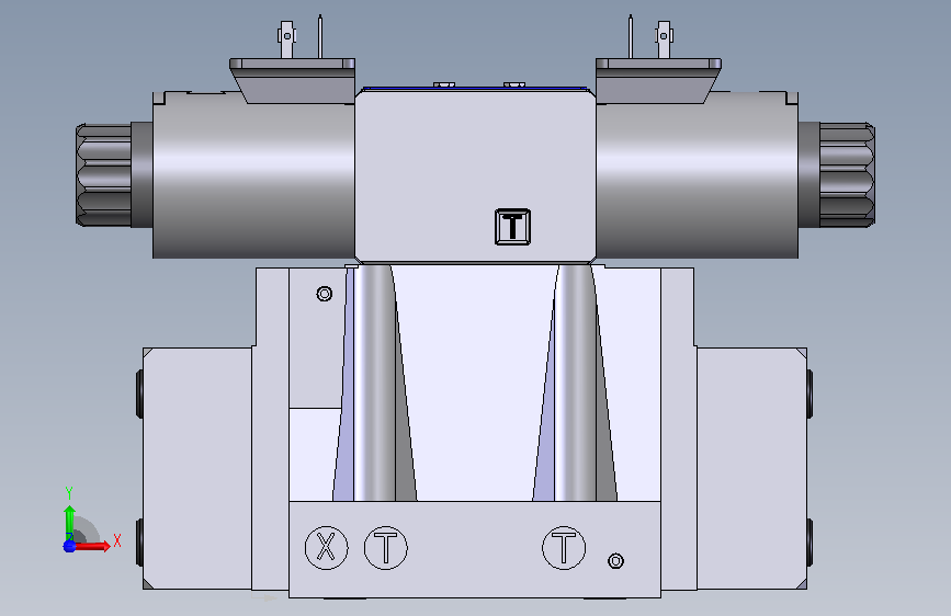 液压元件Continental Hydraulics-VSD05AM_2_3_DIN-DEFAULT 正面视图