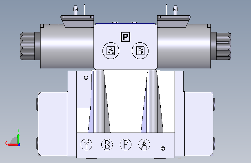液压元件Continental Hydraulics-VSD05AM_2_3_DIN-DEFAULT 背面视图